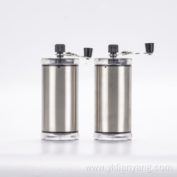 household manual stainless steel hand coffee grinder